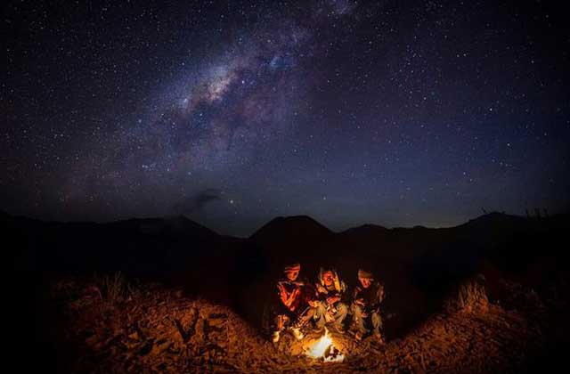 mount bromo milky way tour 2 days