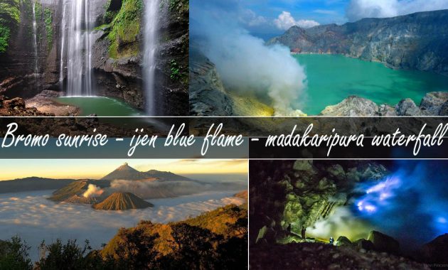 mt bromo ijen madakaripura waterfall tour