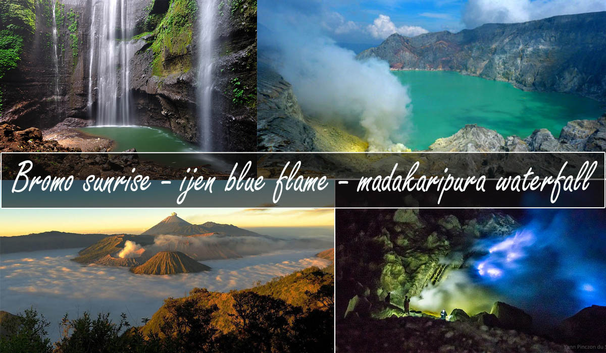 mt bromo ijen madakaripura waterfall tour