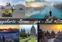yogyakarta bromo ijen bali 4 days 3 nights tour package