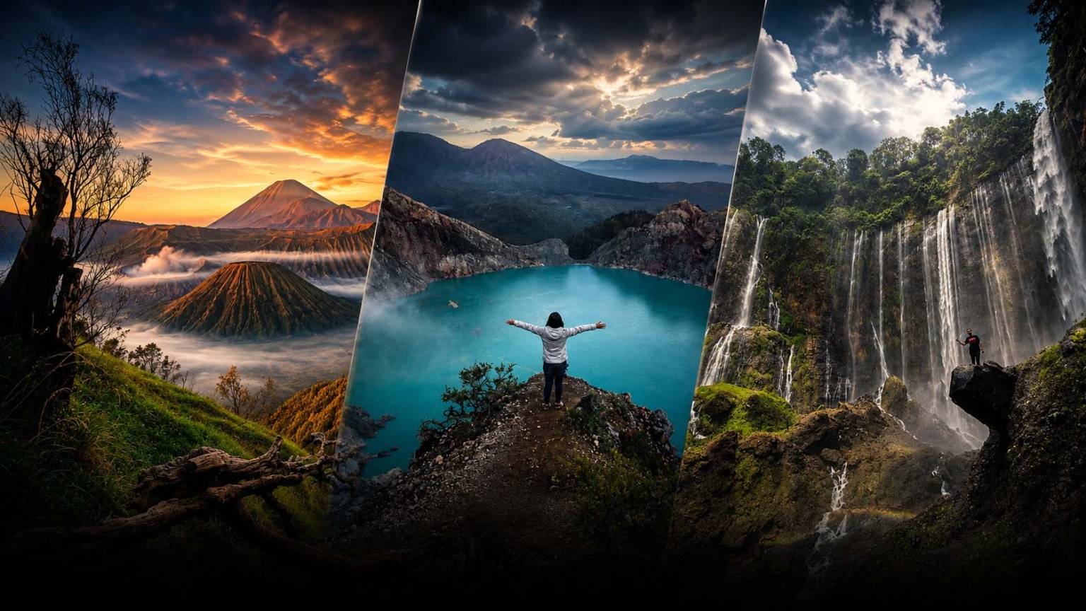 Bromo Ijen and Tumpak Sewu private tour