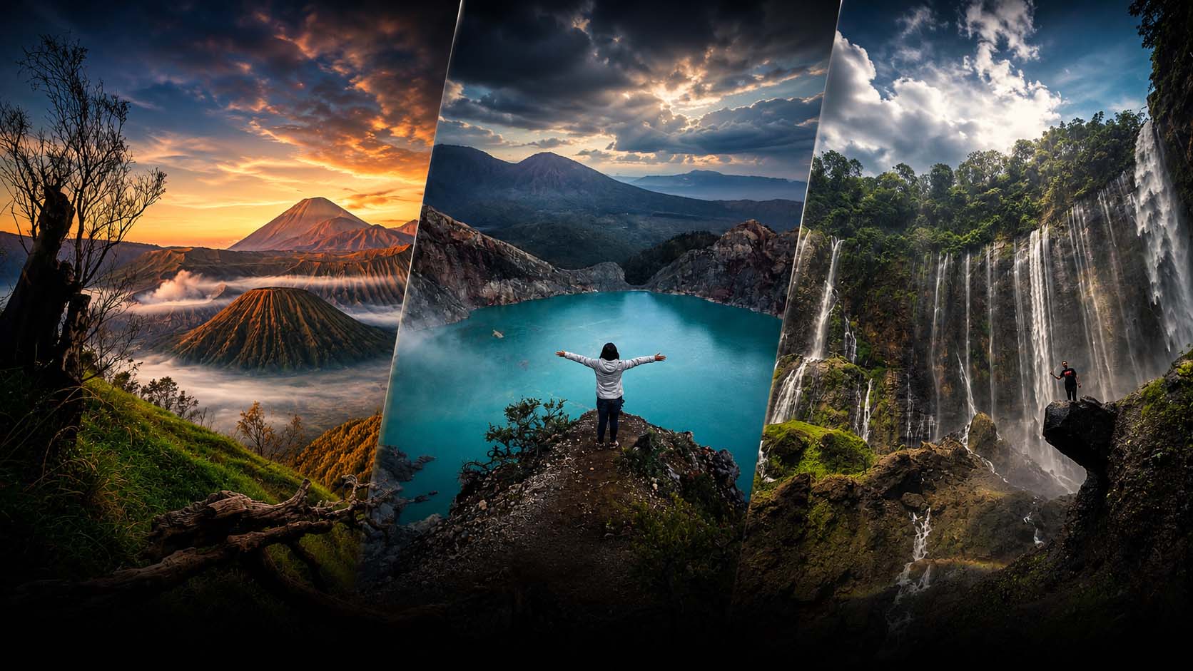 Bromo Ijen and Tumpak Sewu private tour